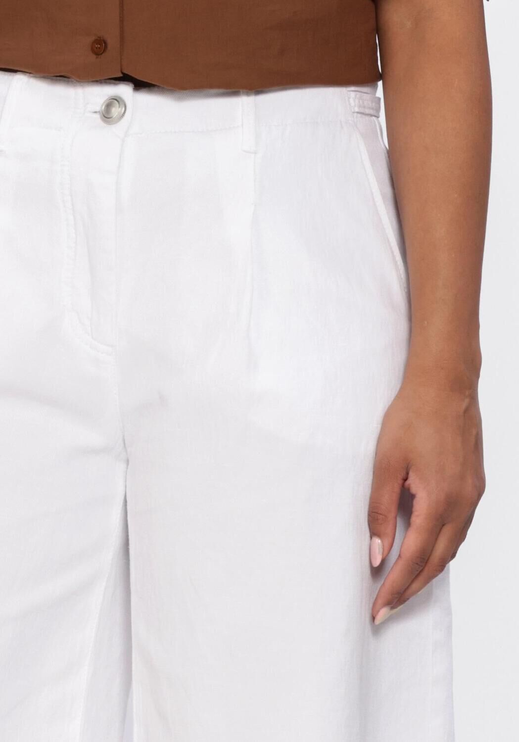 Witte LUISA CERANO Broeken 638883/3716-00 - large