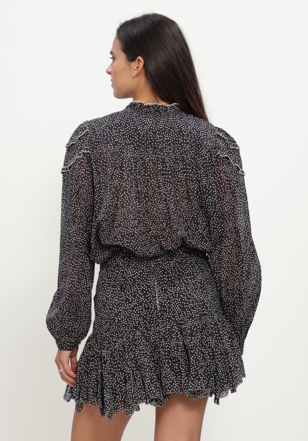 Zwarte ISABEL MARANT Top CHRISTA TOP - large