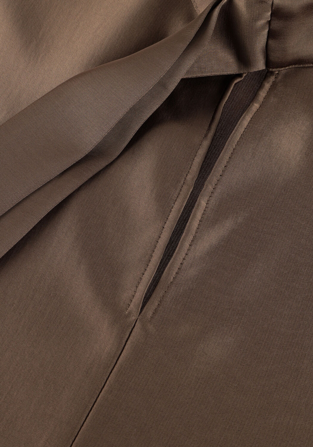 Grijze DANTE6 Blouses LORELLE SATIN BOW TOP - large