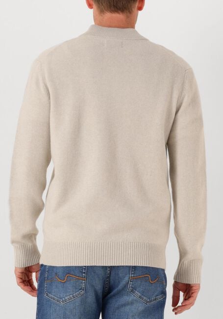 Beige STEFANO LAURAN Trui HALF ZIP L - large