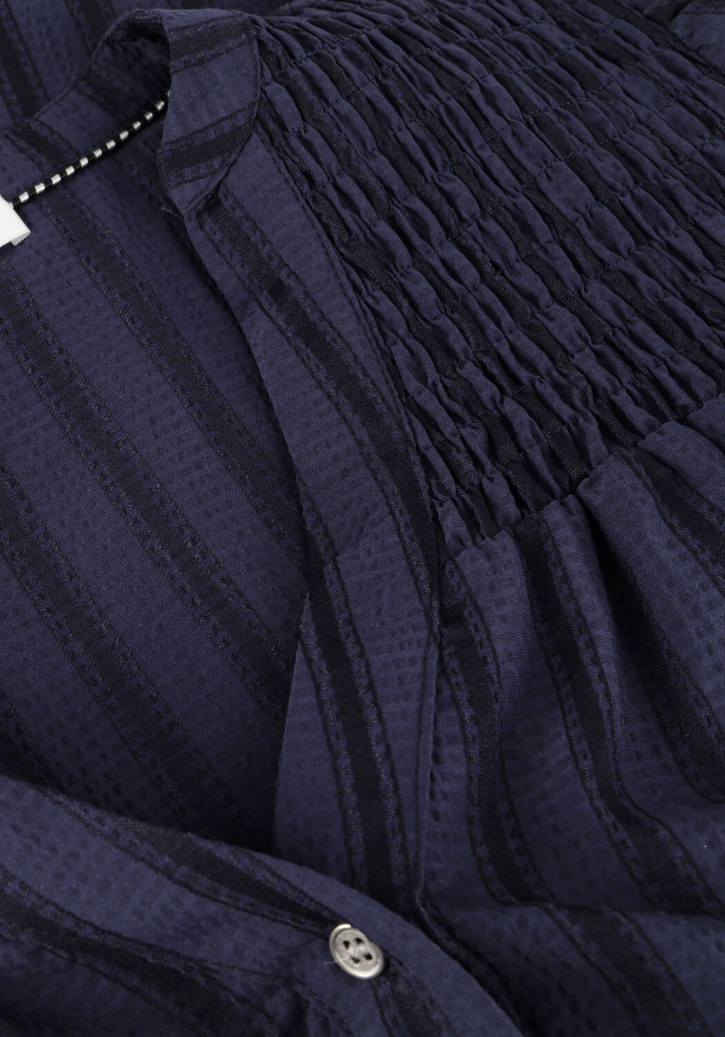 Donkerblauwe CO'COUTURE Blouses LULU SMOCK V-SHIRT - large