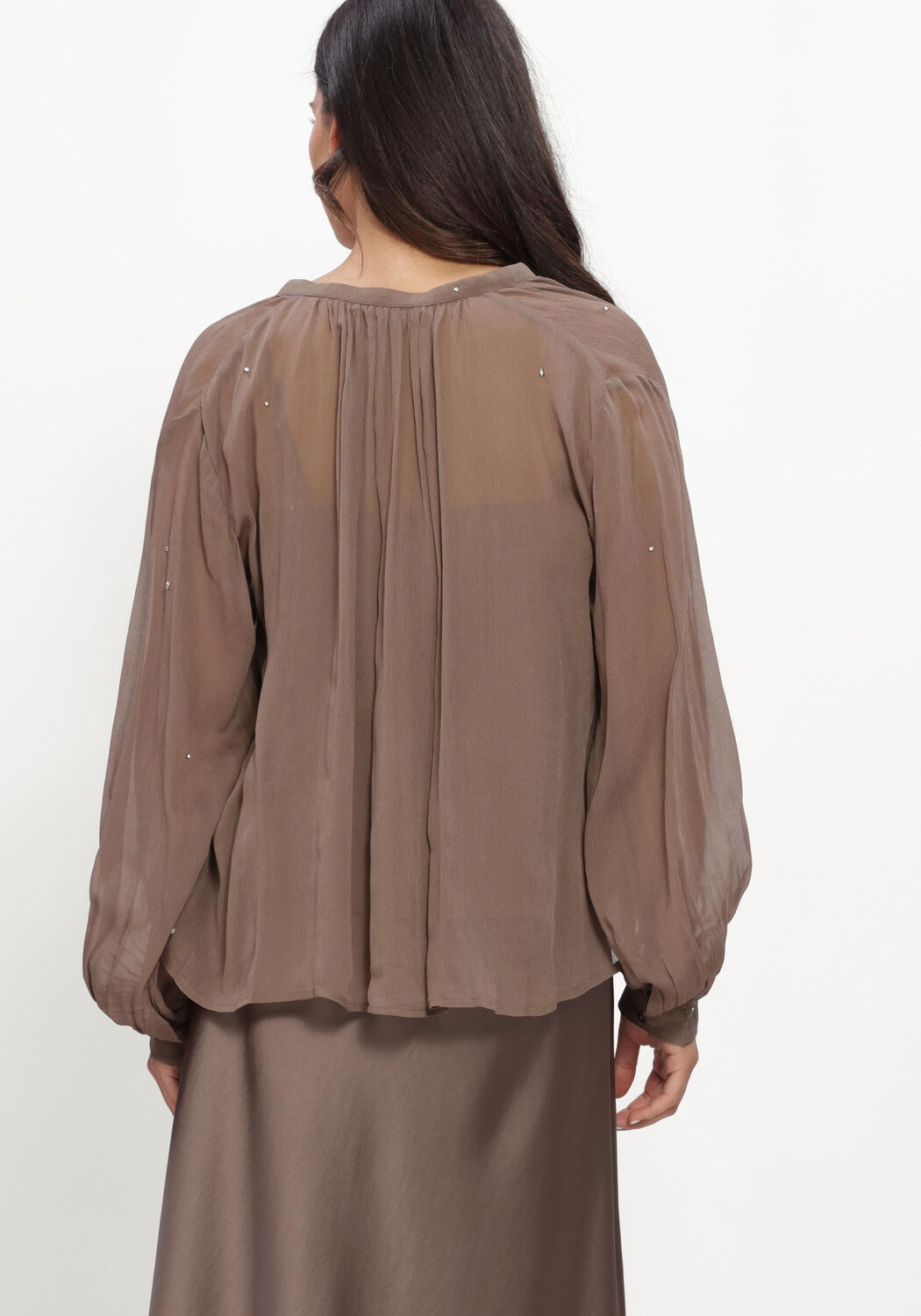 Bruine LUISA CERANO Blouses BLUSE - large