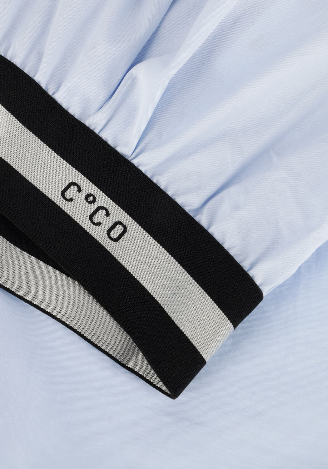 Blauwe CO'COUTURE Blouses COTTON CRISP LOGO CROP SHIRT - large