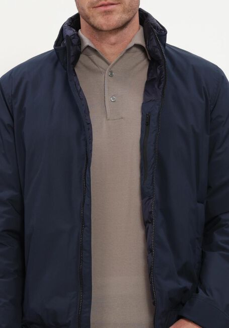 Donkerblauwe WOOLRICH Jack CLOUD LEWIS BOMBER - large