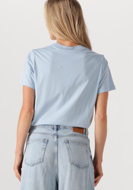 Lichtblauwe GANNI T-shirt T4278 - large