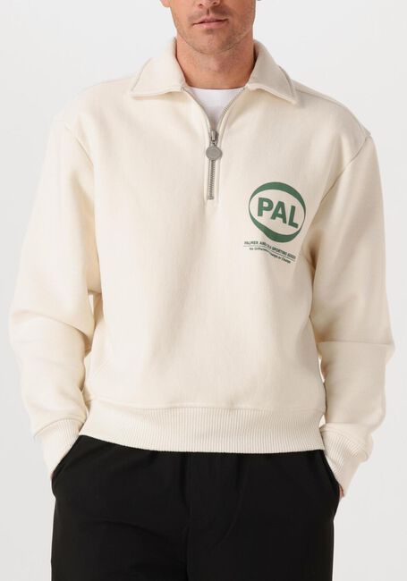 Ecru PAL Sporting Goods Trui COMPANY HALF ZIP AW25 - large