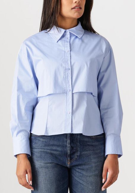 Blauwe CO'COUTURE Blouses SANDY DOUBLE LAYER SHIRT - large