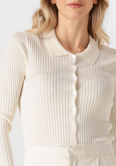 Ecru HERSKIND Truien/vesten TURNER KNIT CARDIGAN - large