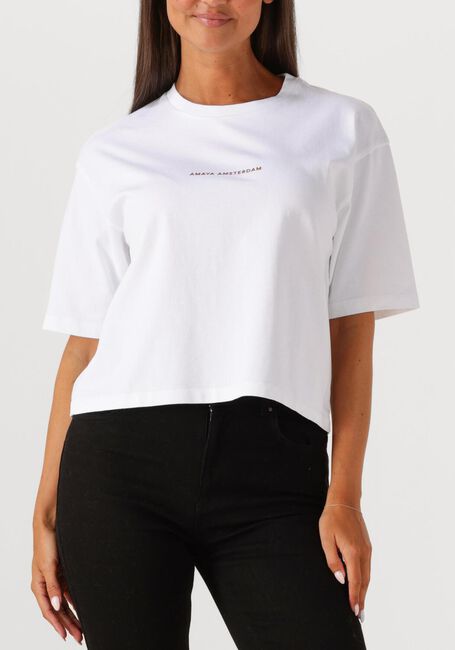 Witte AMAYA AMSTERDAM T-shirt BAILEY - large