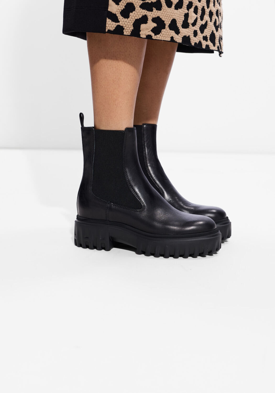 Zwarte HOGAN Chelsea boots H700 CHELSEA - large