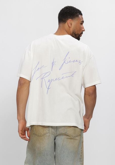 Witte REPRESENT T-shirt LOVE AND KISSES TSHIRT - large