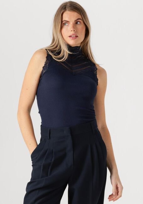 Donkerblauwe ROSEMUNDE Top BENITA - large