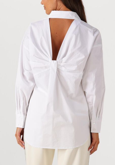 Witte HAUTE L'AMITIÉ Blouses TWIST BOW SHIRT - large