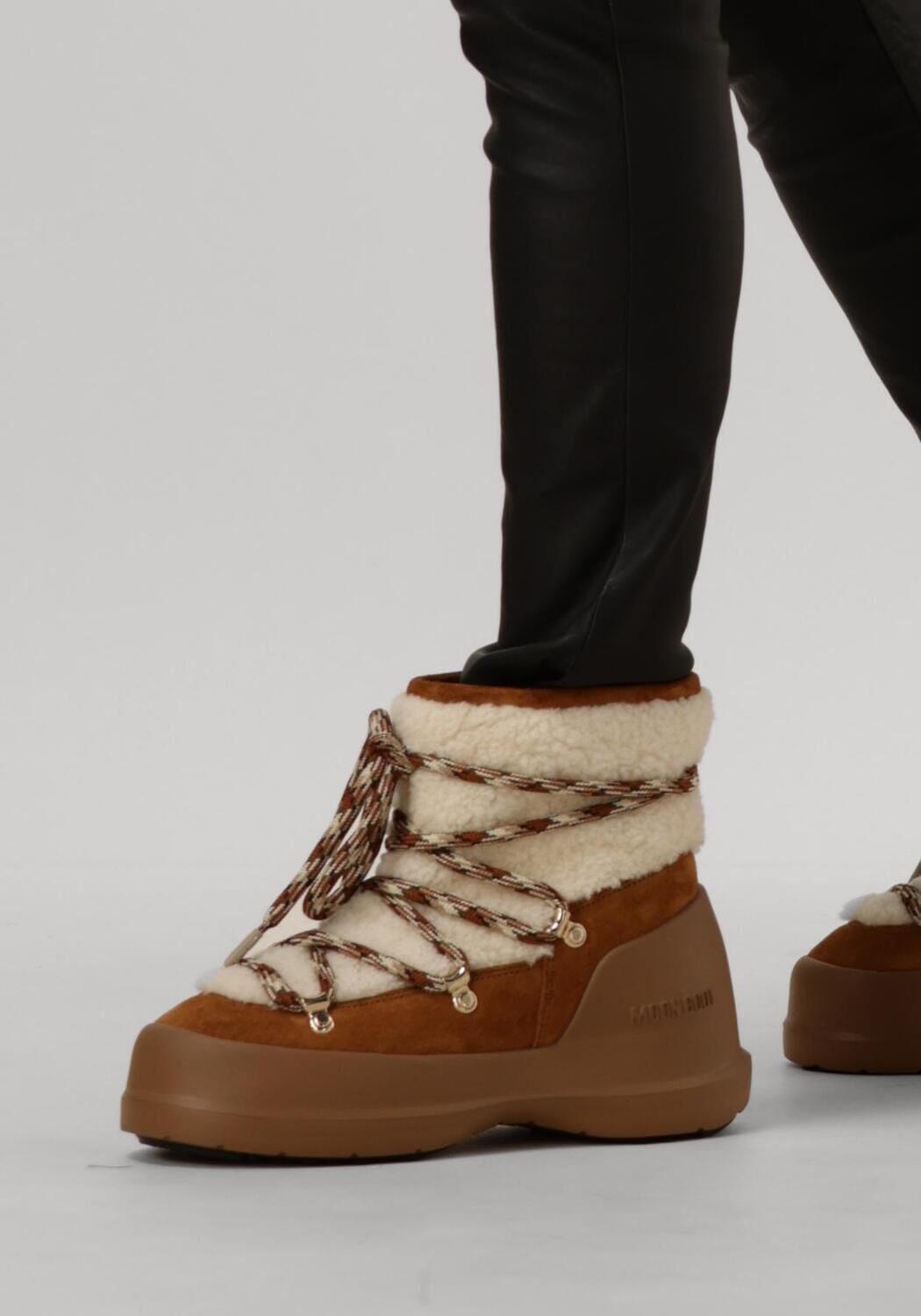 Cognac MOON BOOT Snowboots MB LUNA BOOT SHEARLING - large