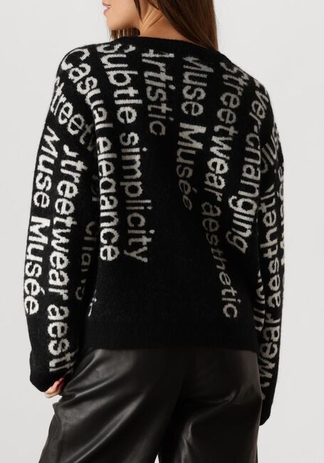 Zwarte COPENHAGEN MUSE Trui CMIBRA-PULLOVER - large