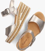 Zilveren GABOR Sandalen met hak 651 Zilveren GABOR Sandalen met hak 651 - medium