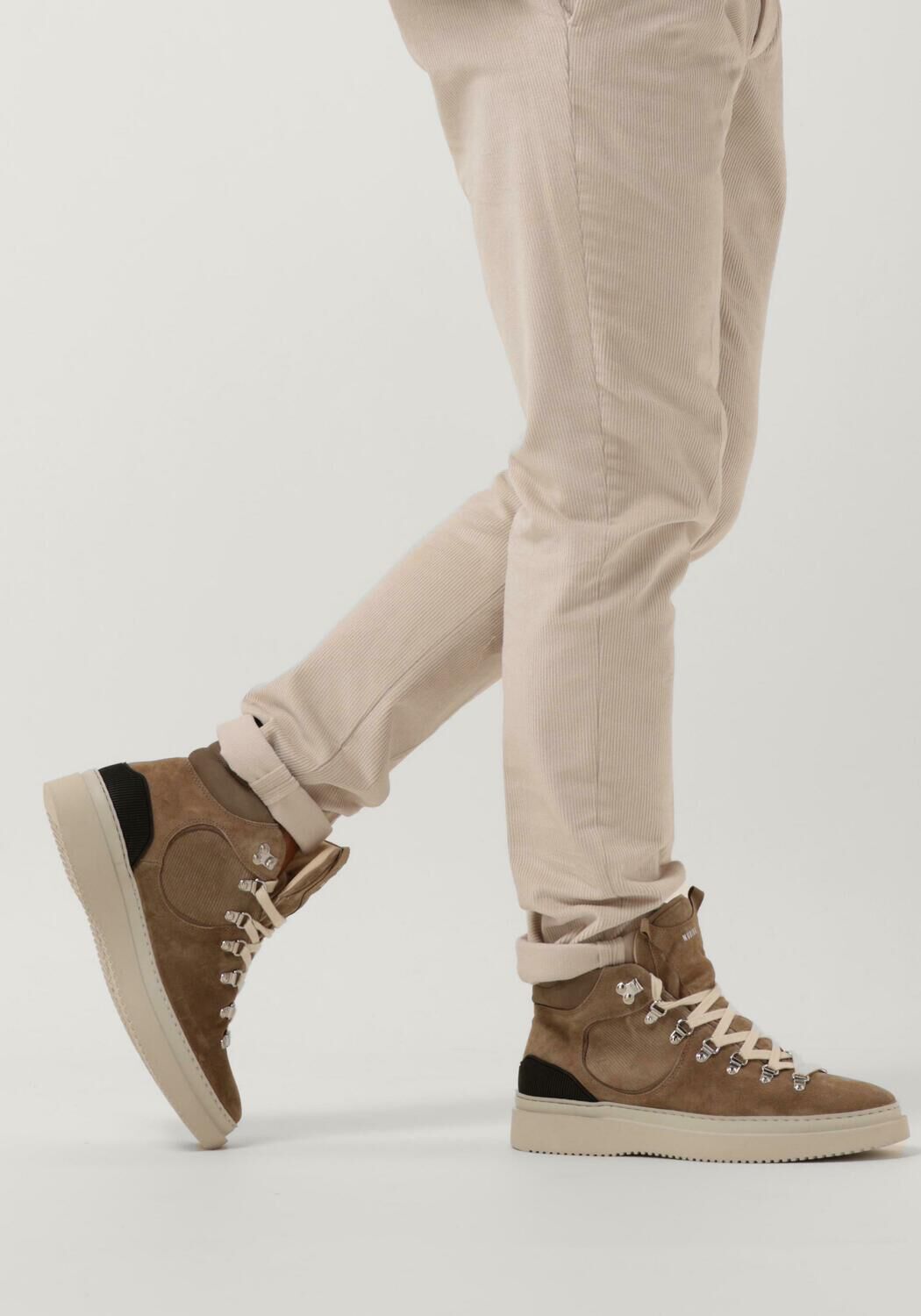 Taupe NUBIKK Hoge sneakers JONAH AZTEC - large