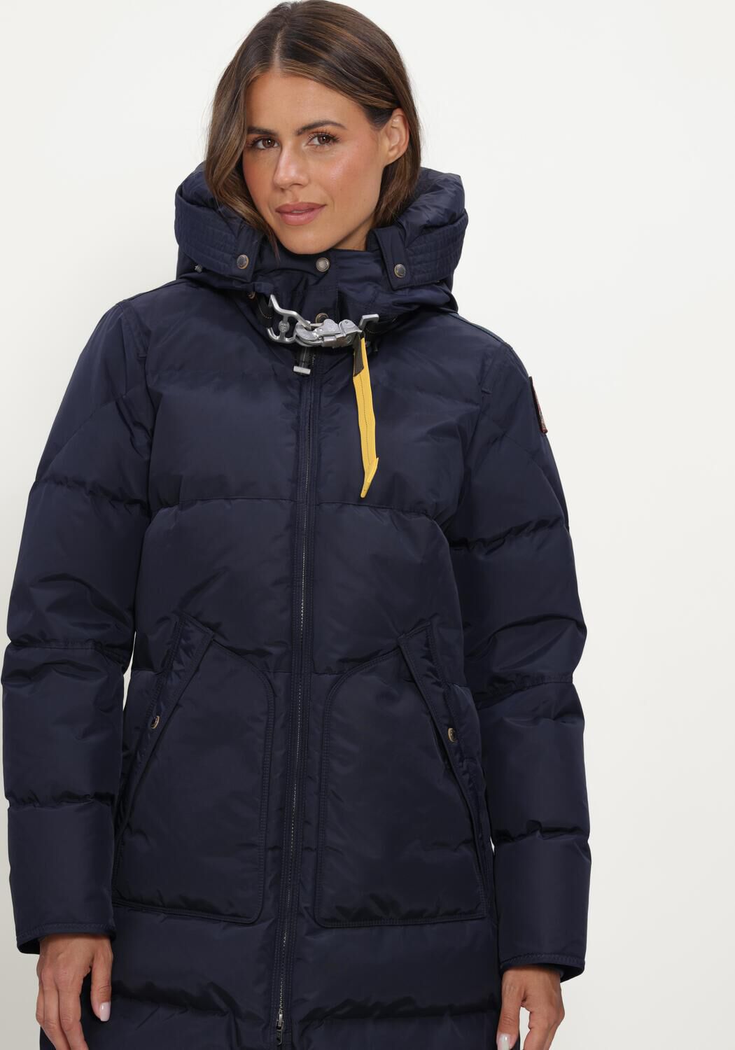 Blauwe PARAJUMPERS Jassen LONG BEAR - large