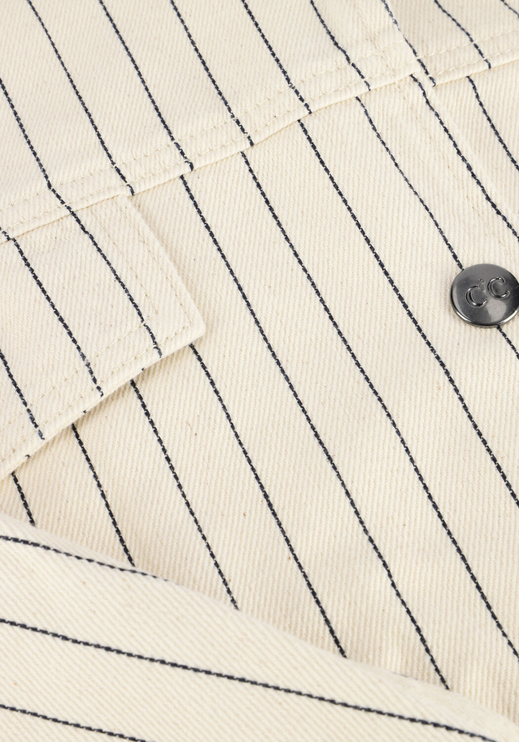 Ecru CO'COUTURE Jack LIGHT PIN BOX JACKET - large