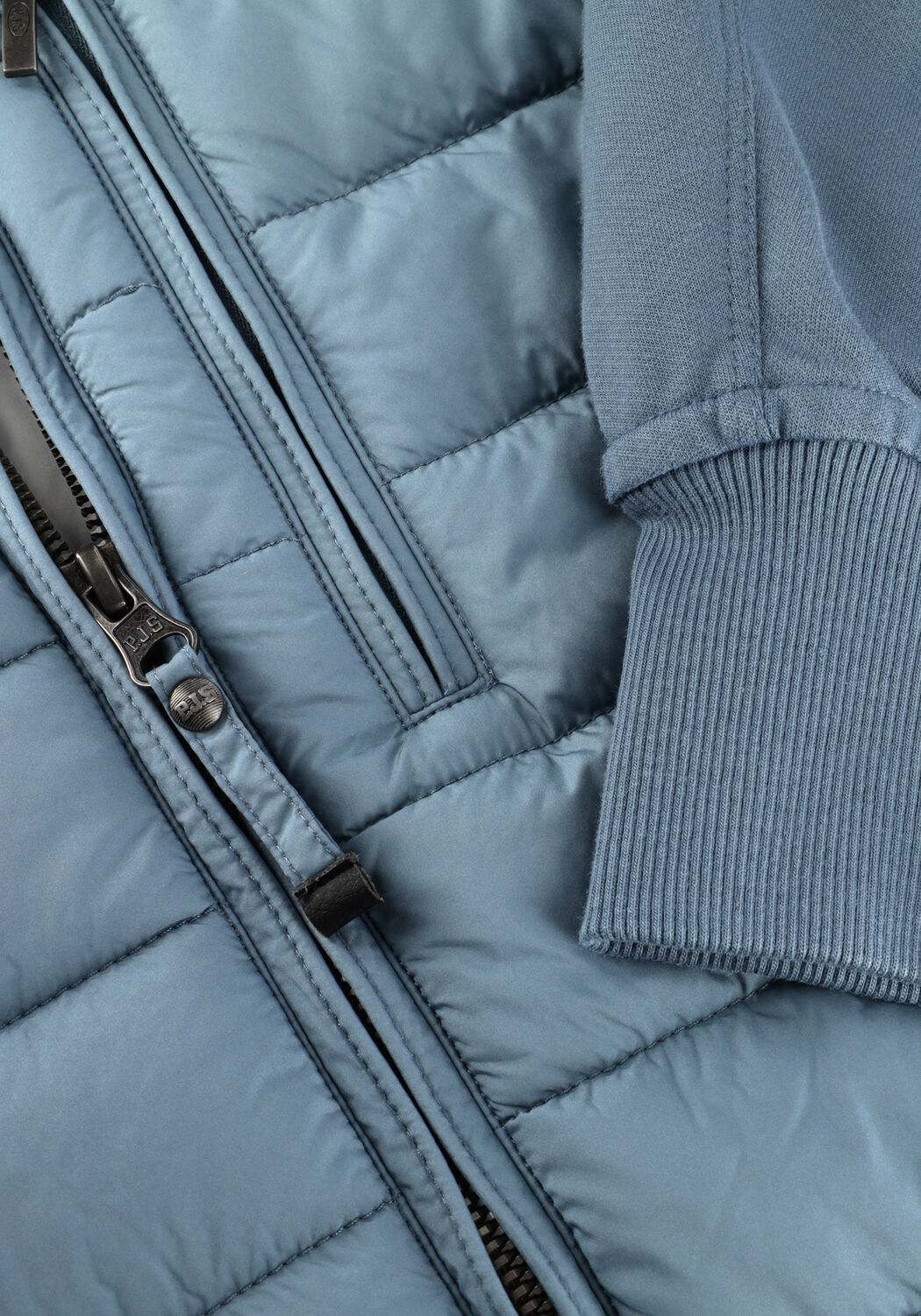 Blauwe PARAJUMPERS Gewatteerde jas ELLIOT - large