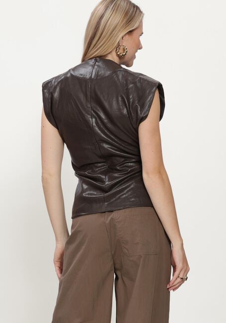 Bruine CO'COUTURE Tops & T-shirts 35958 GITTCC PLEAT TOP - large