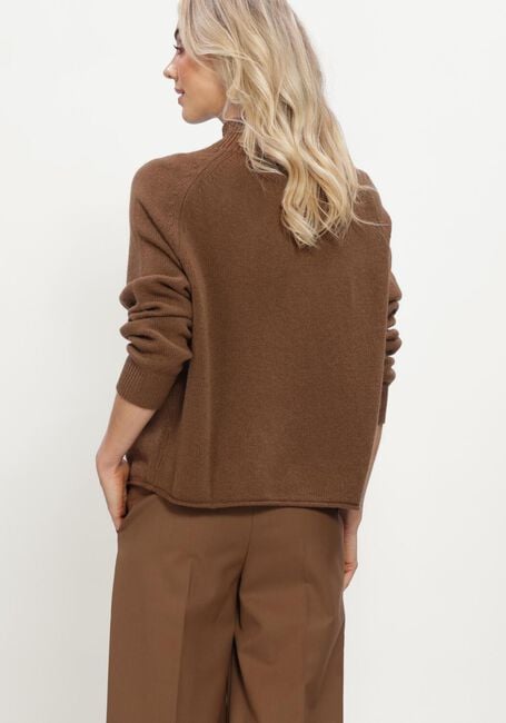 Bruine LUISA CERANO Trui TURTLENECK AUS KASCHMIR-MIX - large