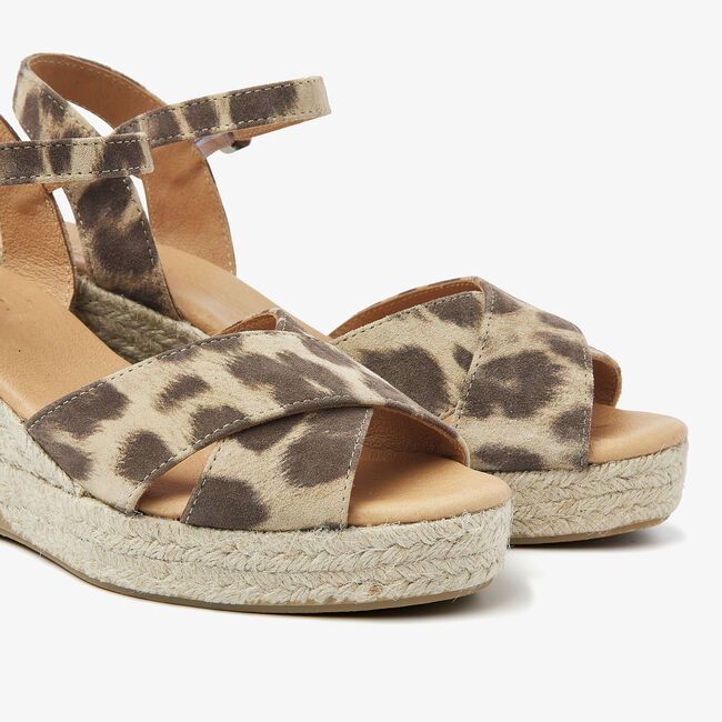 Bruine VIA VAI Sandalen met hak LUISA TIANA - large