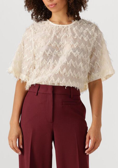 Ecru CO'COUTURE Top TRIANGLE BLOUSE - large