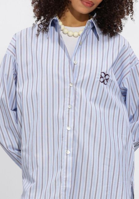 Lichtblauwe COUCOU Blouses MOON BLOUSE - large