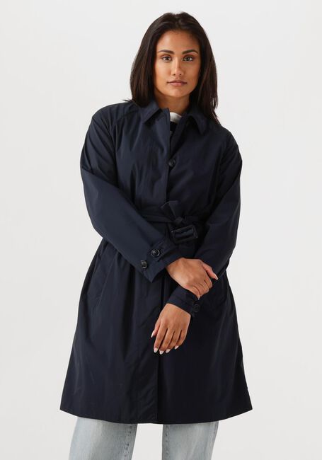 Donkerblauwe WOOLRICH Parka's SUMMER TRENCH - large