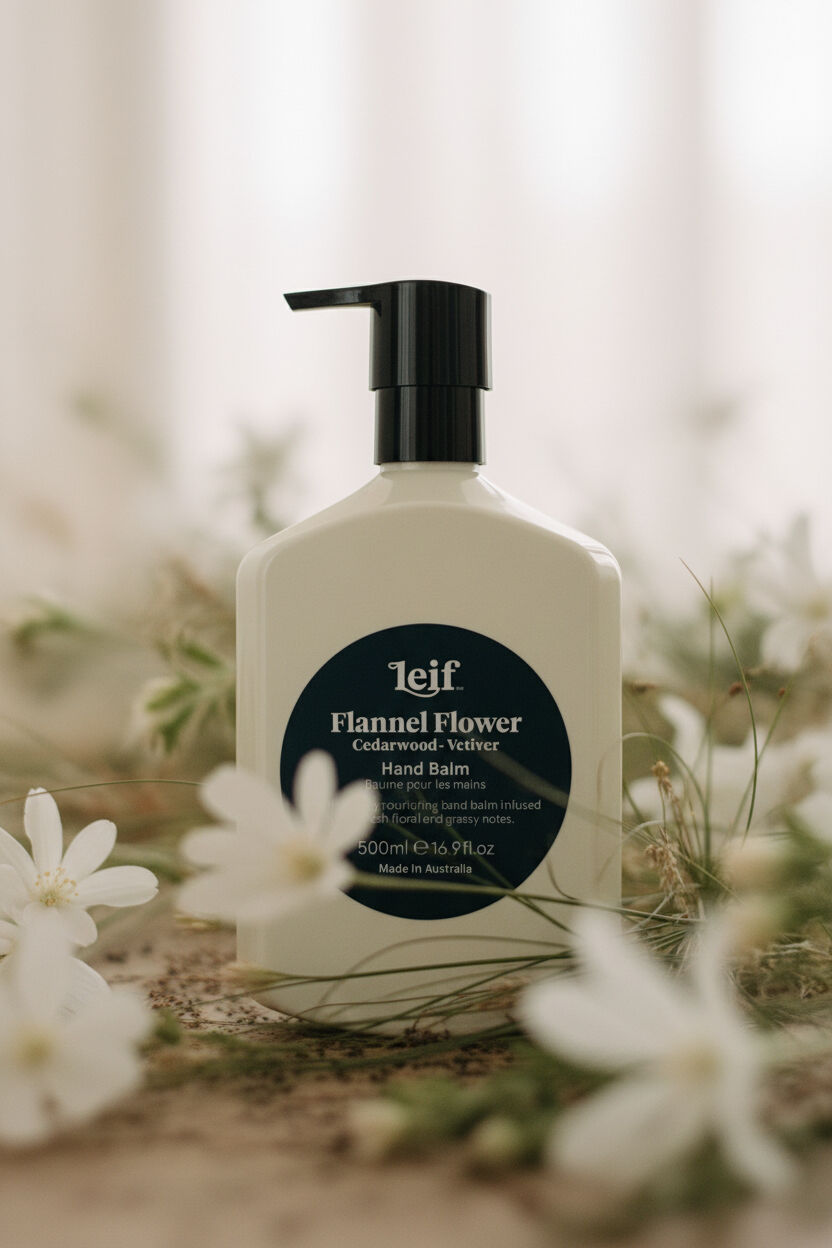 LEIF Handverzorging FLANNEL FLOWER HAND BALM 500ML - large