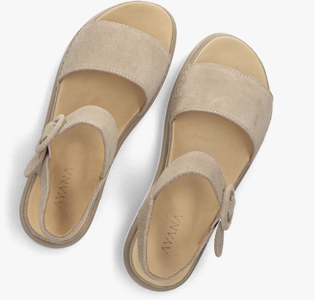 Beige AYANA Platte sandalen 11865 Beige AYANA Platte sandalen 11865 - large