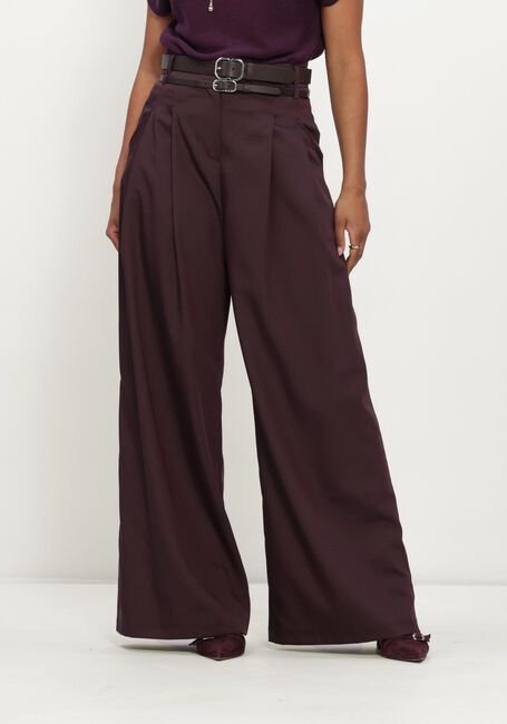 Bordeaux CAROLINE BISS Wijde broek 4551 - large