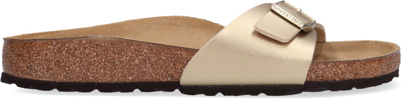 Birkenstock Slippers
Dames Madrid, Maat: 37, Materiaal: Leatherlook, Kleur: Goud