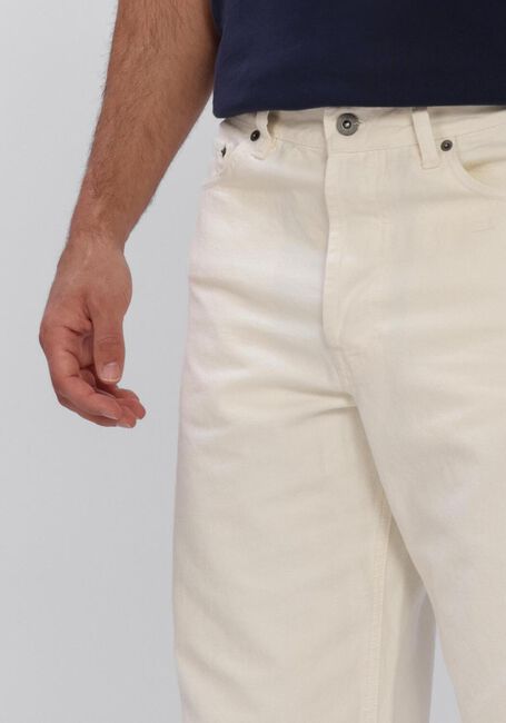 Ecru OLAF HUSSEIN Wijde broek RELAXED CANVAS PANT - large