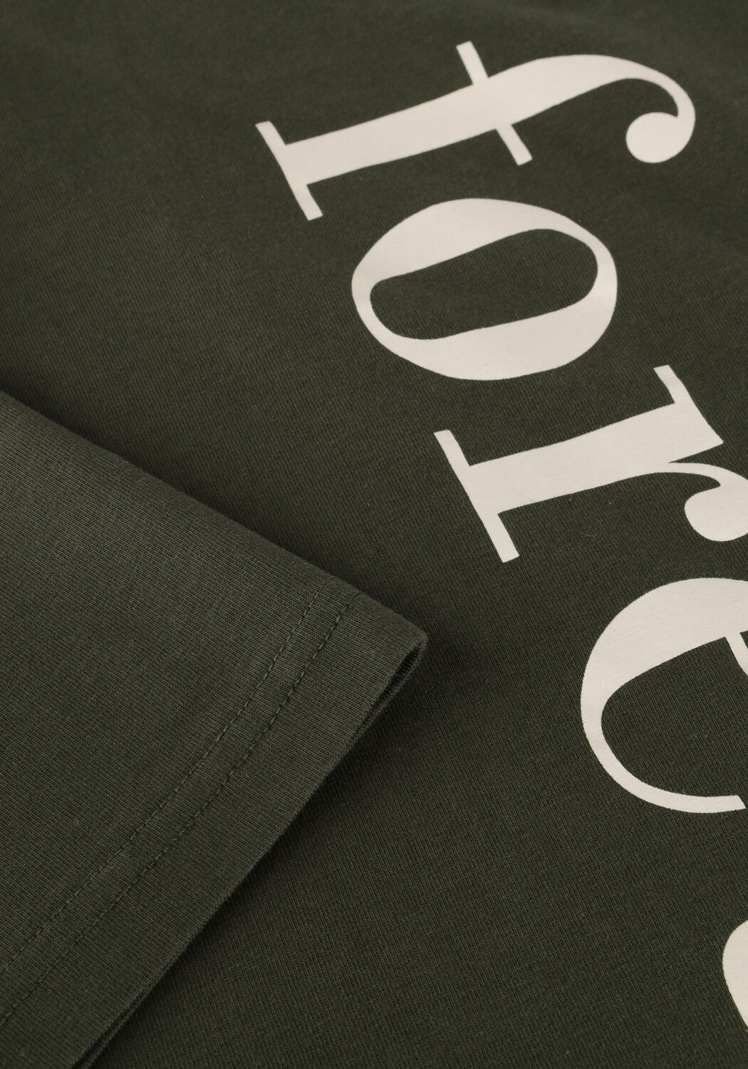 Groene FOR&Eacute;T T-shirt OCEAN T-SHIRT - large