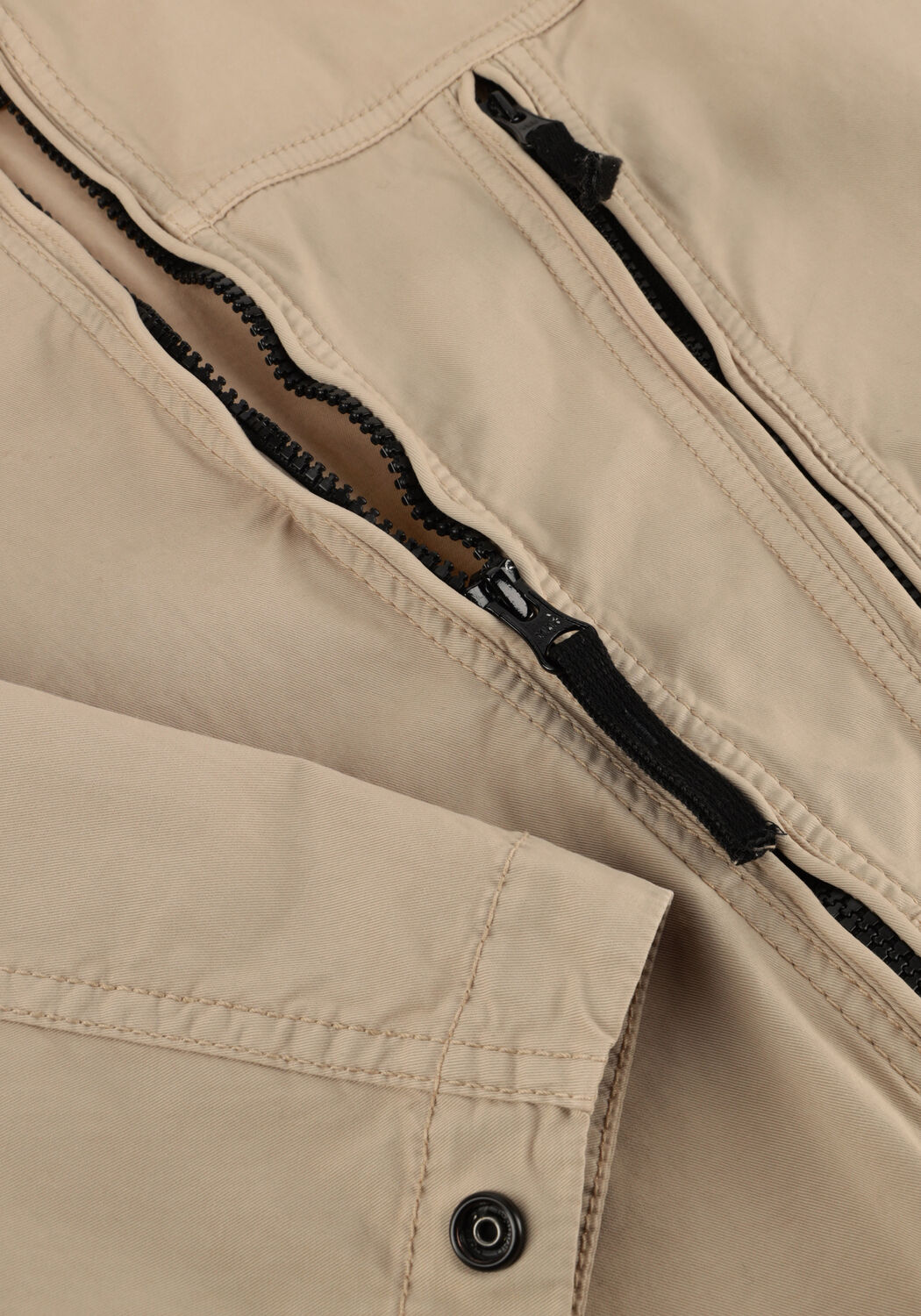 Beige STONE ISLAND Overshirt SHIRTS - large