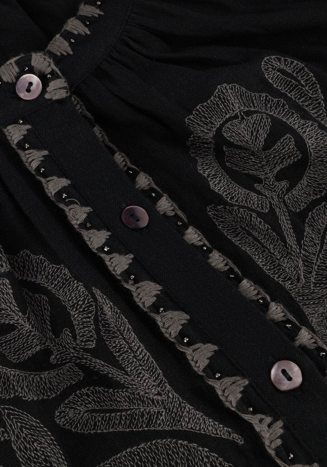 Zwarte ANTIK BATIK Blouses EGLANTINE BLOUSE - large