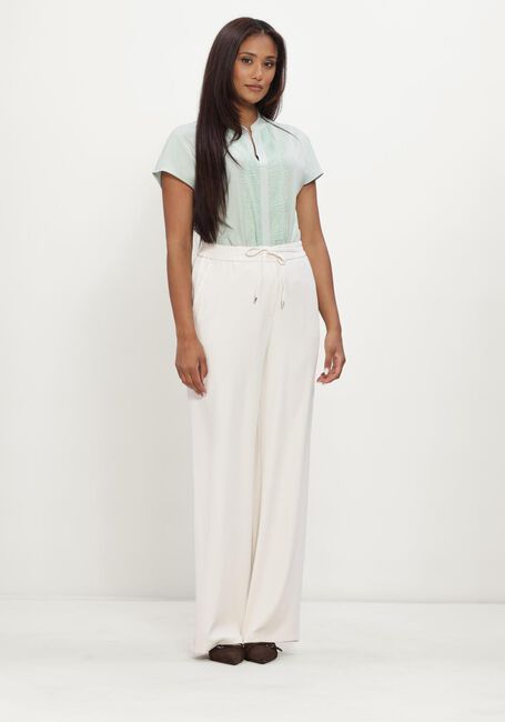 Ecru MARC CAIN COLLECTION Wijde broek PANTALON WASHINGTON - large