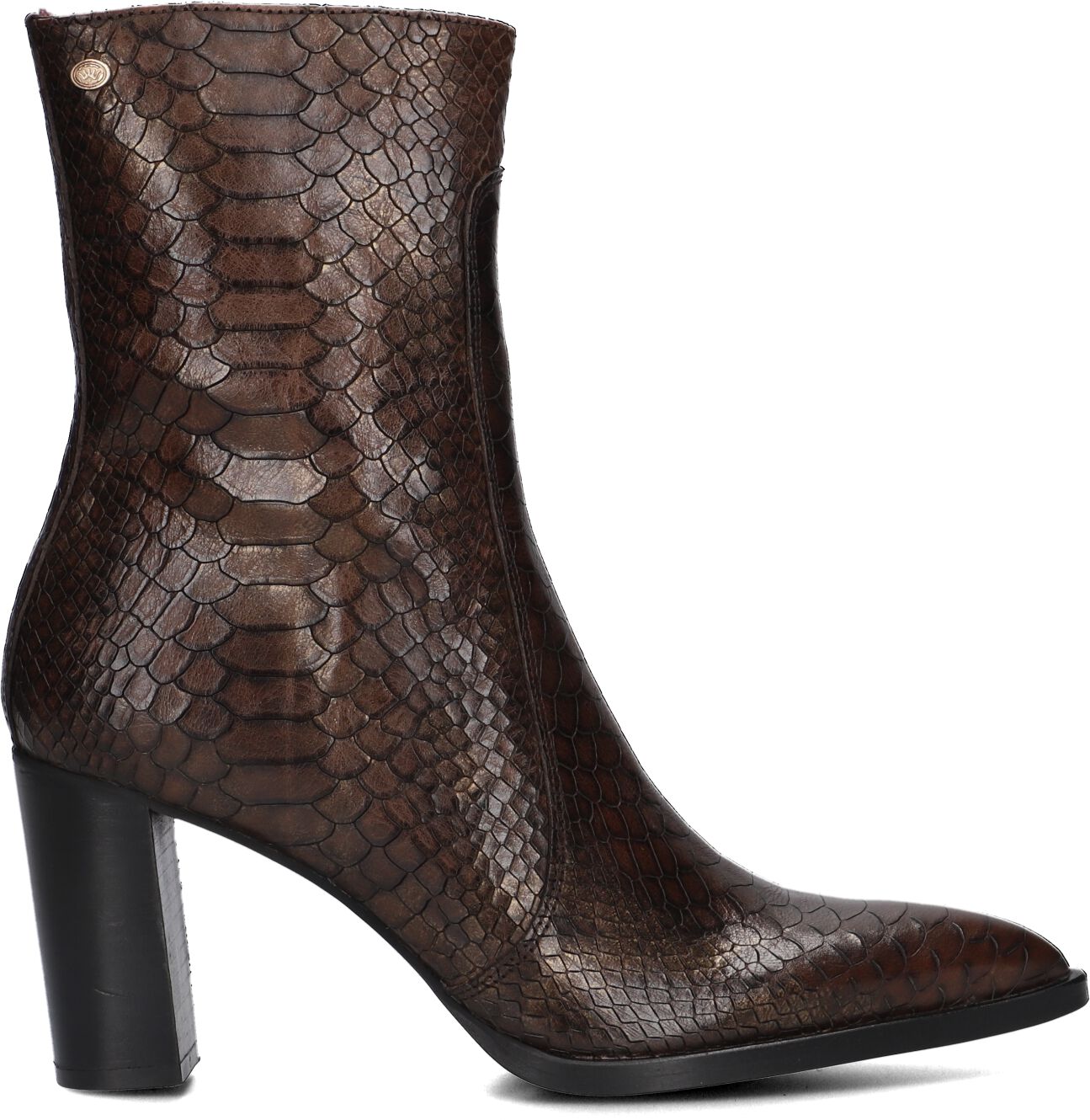 Fred de la Bretoniere Enkellaarsjes
Dames Paige Ankle Boot, Maat: 36, Materiaal: Leer, Kleur: Bruin