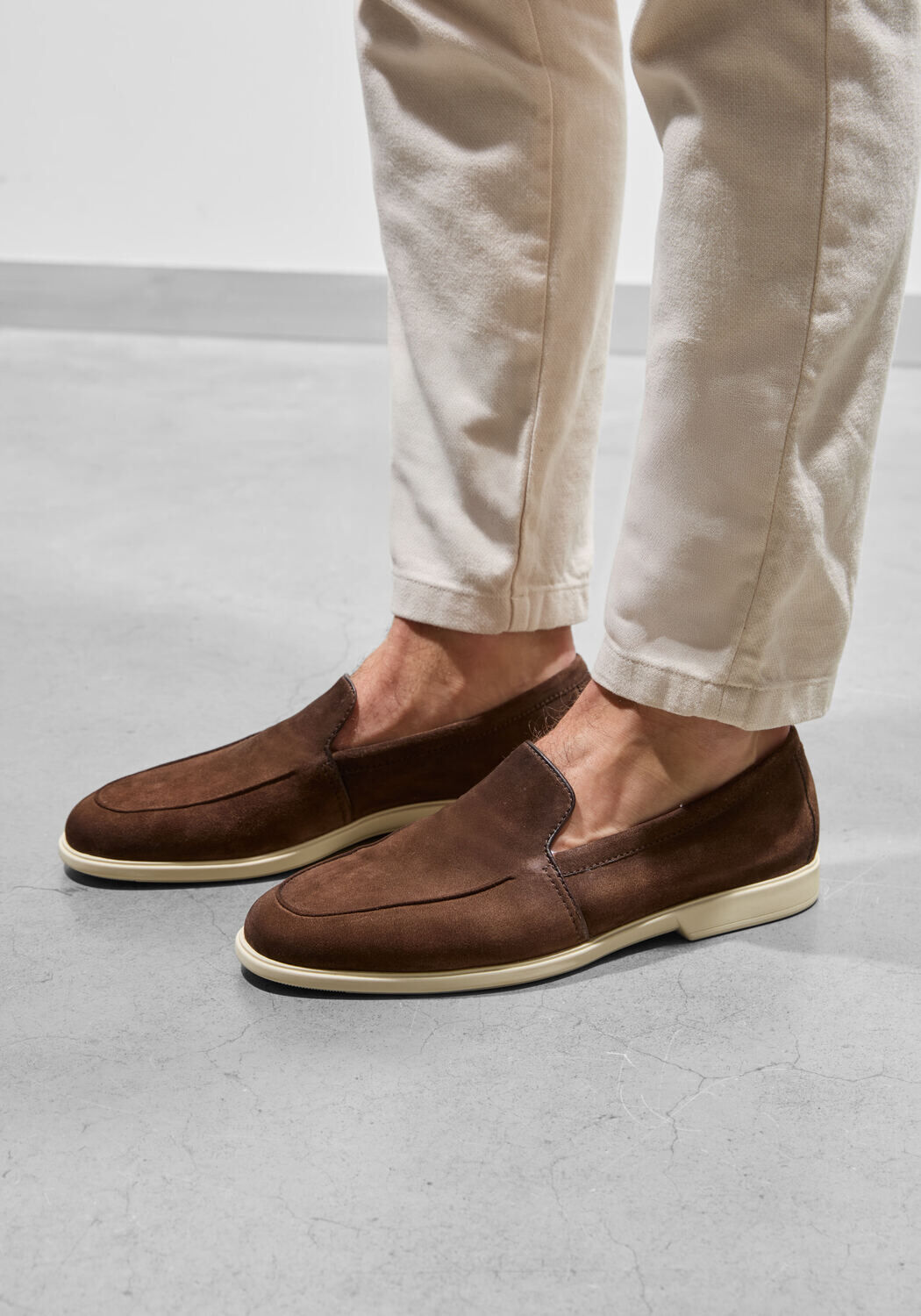 Bruine SANTONI Loafers MALIBU - medium