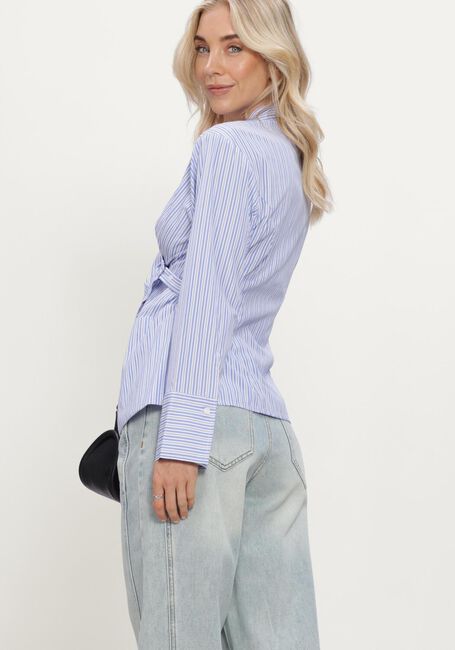 Blauwe HAUTE L'AMITI&Eacute; Blouses NINA STRAP SHIRT - large