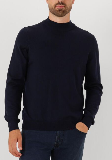 Blauwe GRAN SASSO Trui MOCK L SLV - large