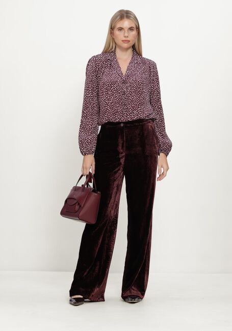 Bordeaux MARC CAIN COLLECTION Wijde broek PANTALON WARRI - large
