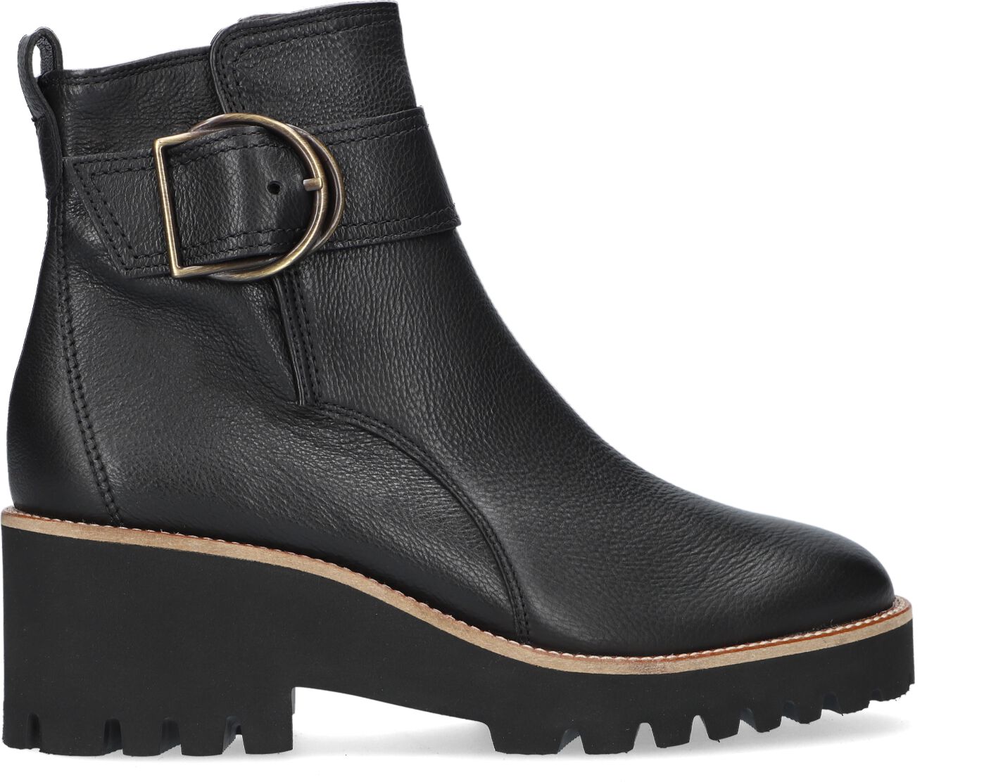 Paul Green Enkellaarsjes
Dames 9763, Maat: 37, Materiaal: Leer, Kleur: Zwart