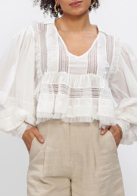 Witte MES DEMOISELLES Blouses MELODY - large