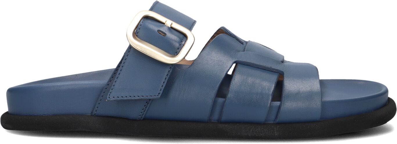 Lina Locchi Slippers
Dames 765-05, Maat: 39, Materiaal: Leer, Kleur: Blauw