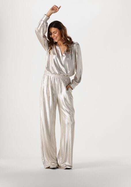 Zilveren AMAYA AMSTERDAM Pantalon JELLA PANTS - large