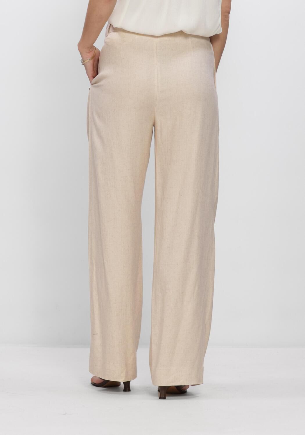 Beige MOS MOSH Broeken MMISSA COLEEN PANT - large
