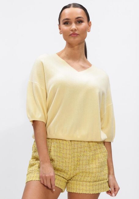 Butter yellow JANICE Trui ROMEO - large